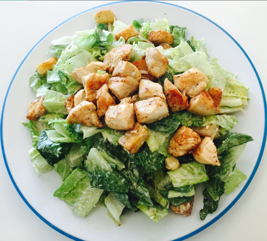 Order Grilled Chicken Caesar Salad food online from The White Spot store, Anchorage on bringmethat.com