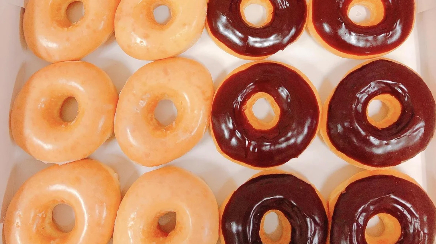 Order 6 Glazed & 6 Chocolate  food online from Donut Place store, Keller on bringmethat.com