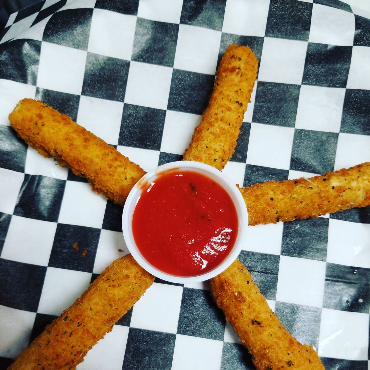 Order Fried Cheese Sticks  food online from Midnite Slice store, Seabrook on bringmethat.com