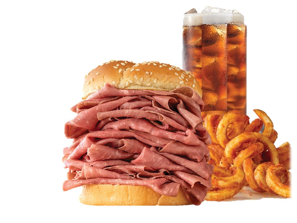 Order Half Pound Roast Beef Meal food online from Arby store, Lindenhurst on bringmethat.com