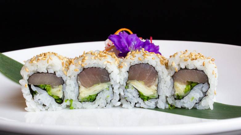 Order GF White Tuna Roll food online from Hapa Sushi Bar & Sake Grill store, Denver on bringmethat.com