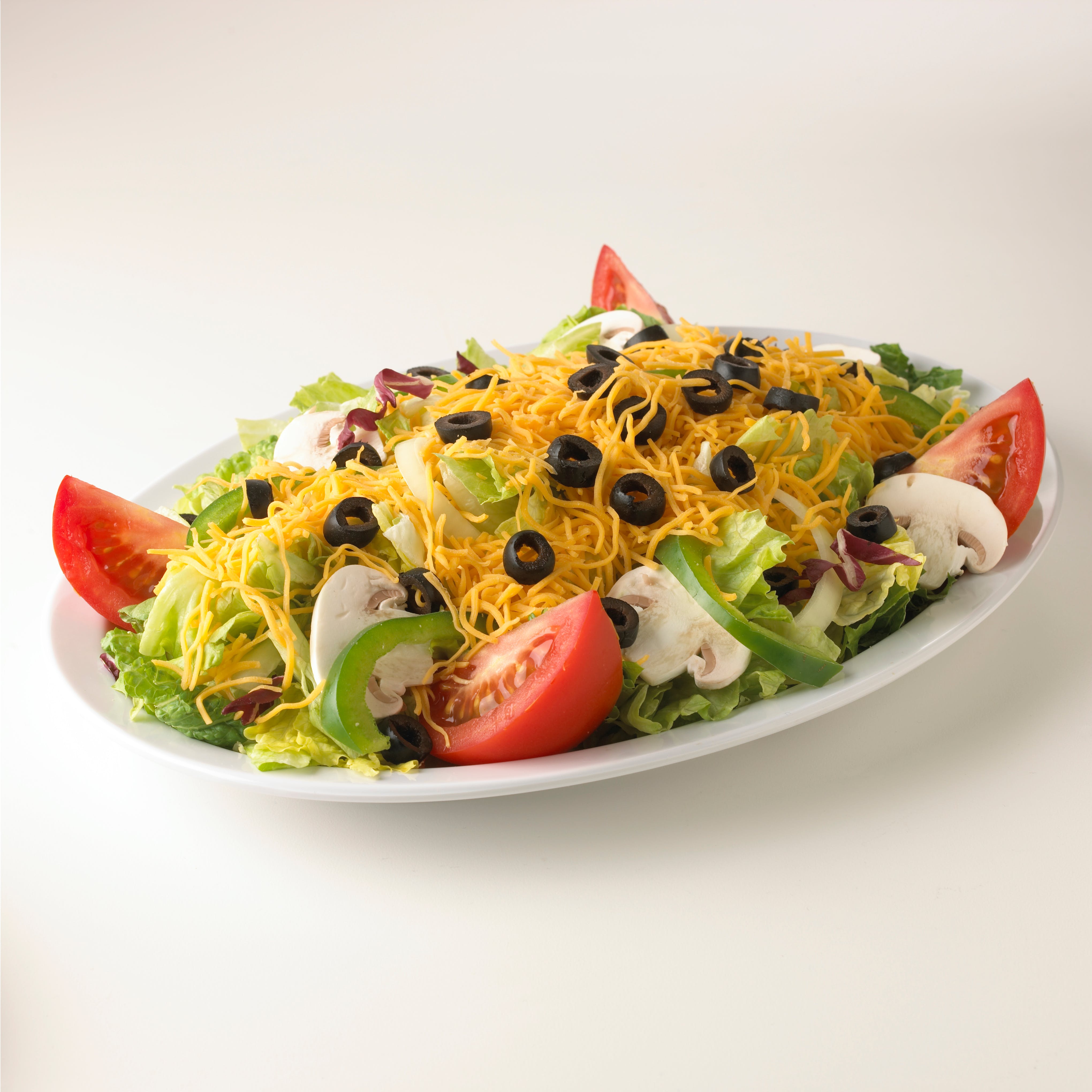 Order Veggie Salad - Salad food online from Bellacino Pizza & Grinders store, South Point on bringmethat.com