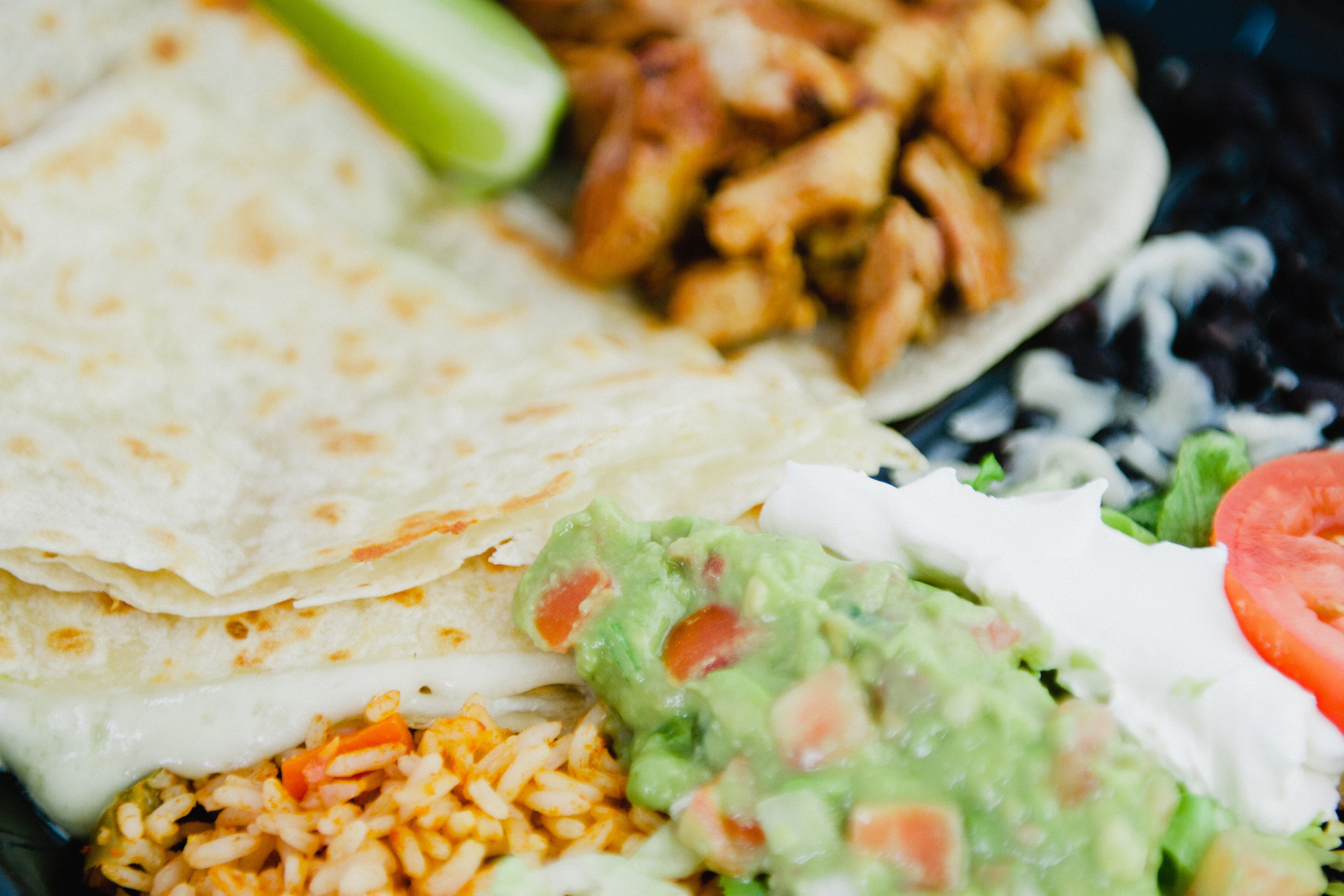 Order Taco ＆ Cheese Quesadilla food online from Pachanga Mexican Grill store, Downey on bringmethat.com
