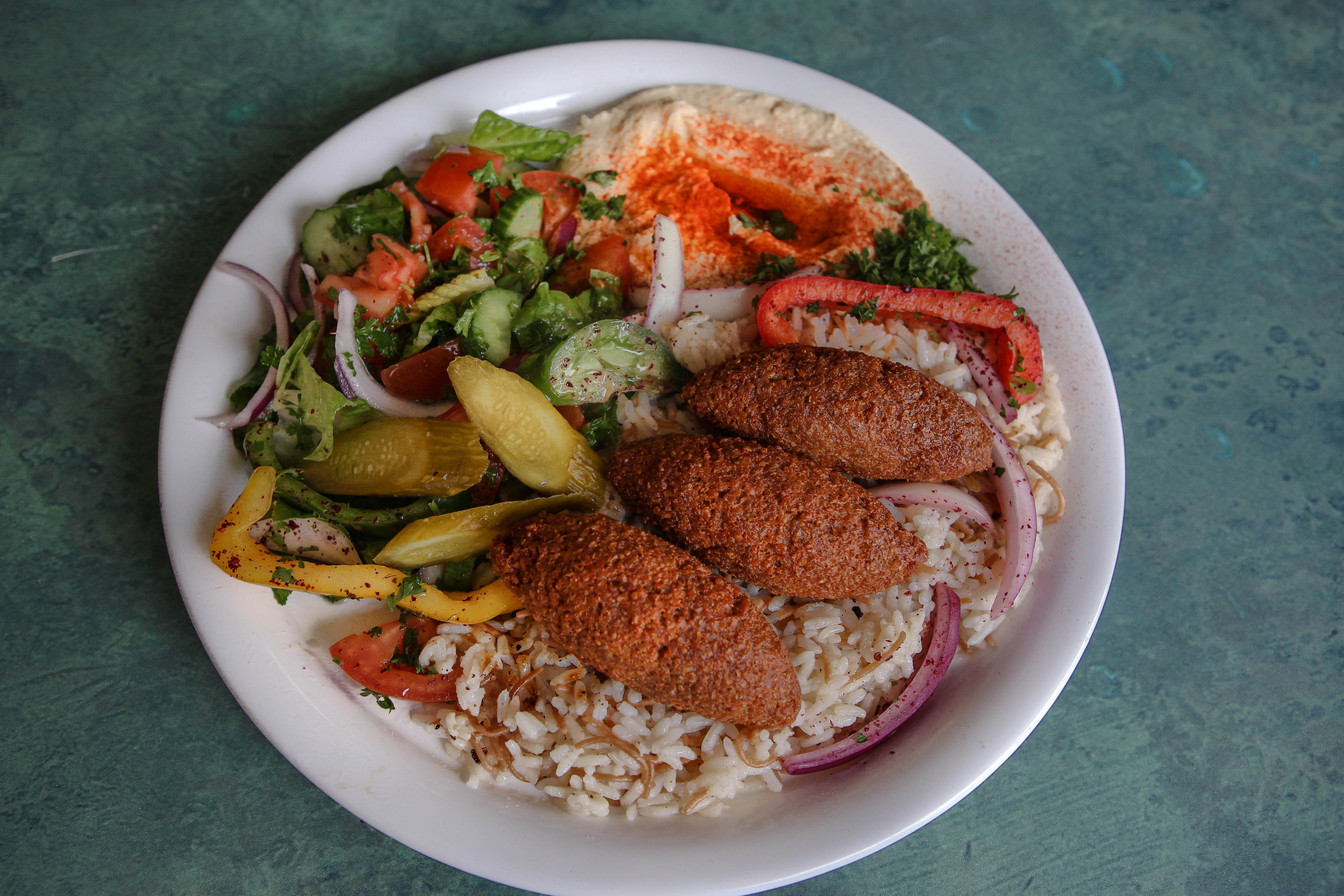 Order Falafel Lunch food online from Sultans Express store, Lansing on bringmethat.com