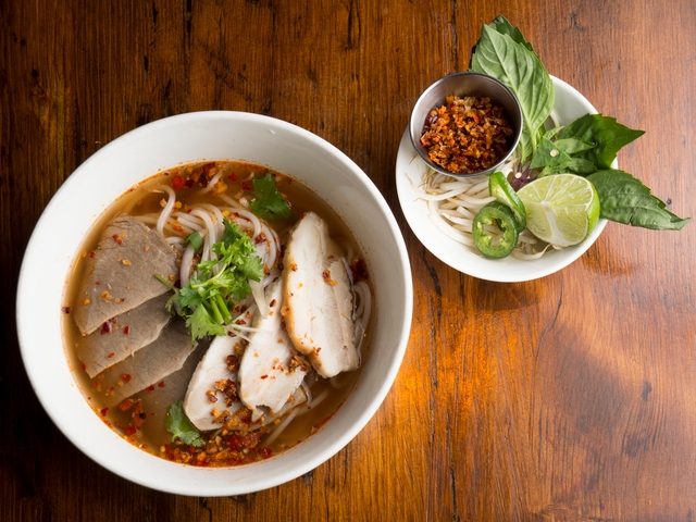 Order BUN BO HUE (SPICY) food online from Obao store, New York on bringmethat.com