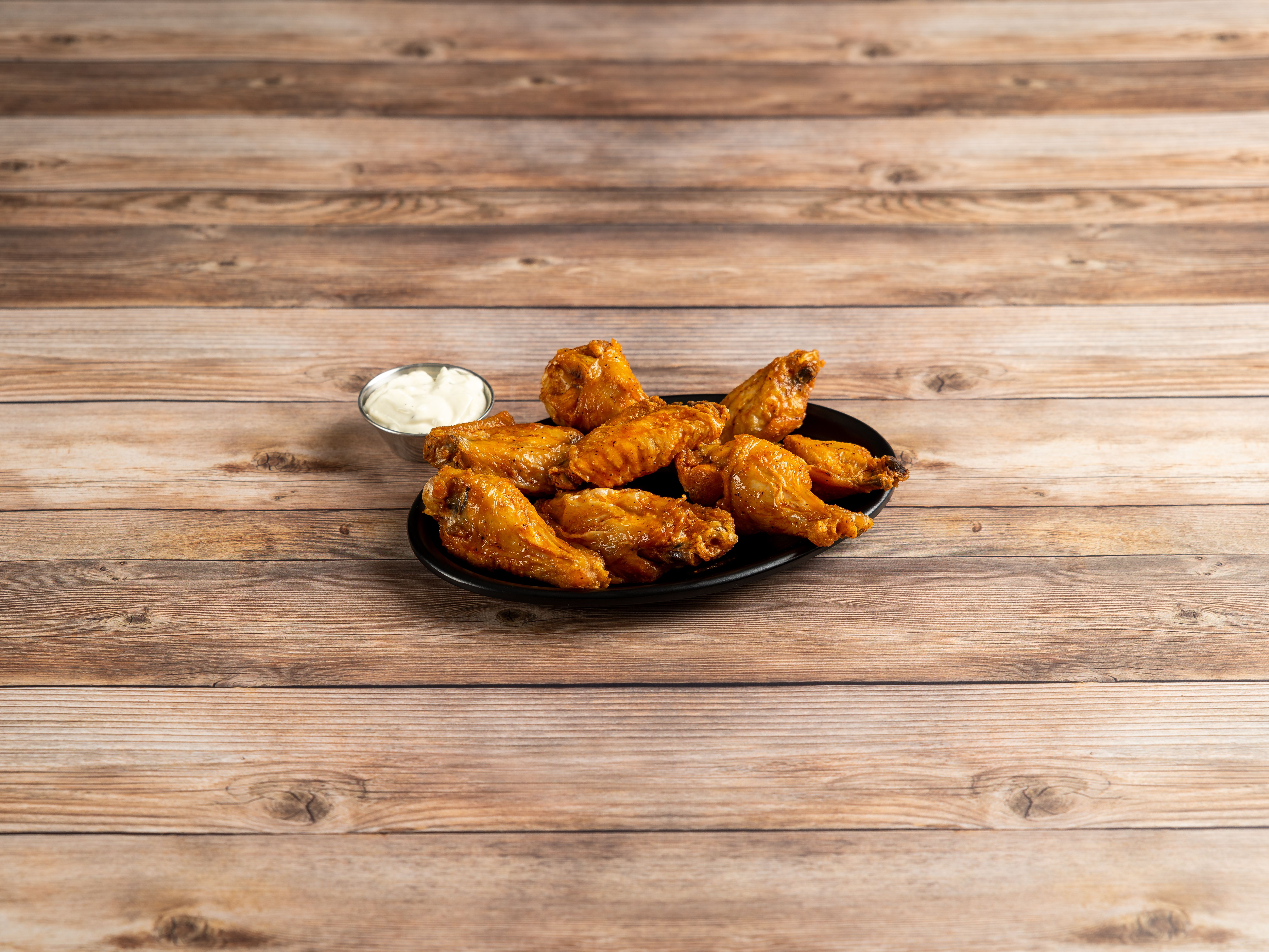Order Chicken Wings food online from Endzone Pizza store, Charlottesville on bringmethat.com