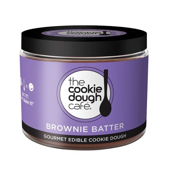 Order Brownie Batter - 18 Oz Jar food online from The Cookie Dough Cafe store, Portland on bringmethat.com