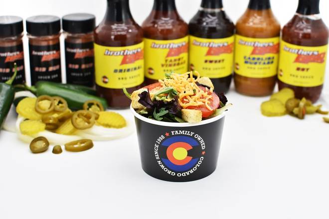 Order Side Salad food online from Brothers BBQ store, Broomfield on bringmethat.com