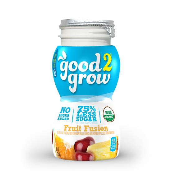 Order Good2Grow Organic Low Sugar Fruit Fusion Juice Refill food online from Deerings Market store, Traverse City on bringmethat.com