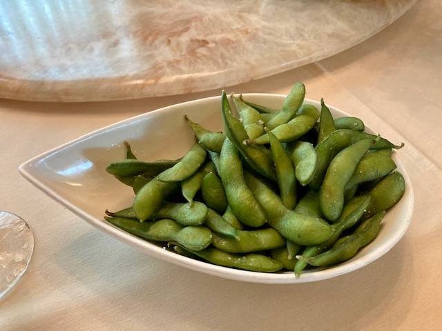 Order Edamame food online from Jacky's Galaxie Restaurant store, Providence on bringmethat.com