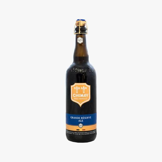 Order Chimay Grande Reserve (blue) 25.4 oz food online from Goodie Liquor And Wine store, Santa Monica on bringmethat.com