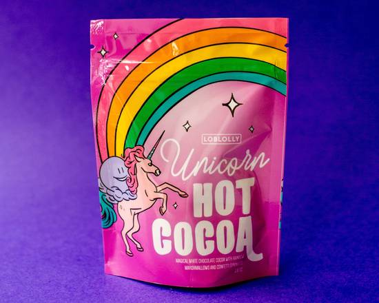 Order Unicorn Hot Cocoa Bag food online from Loblolly Creamery store, Little Rock on bringmethat.com