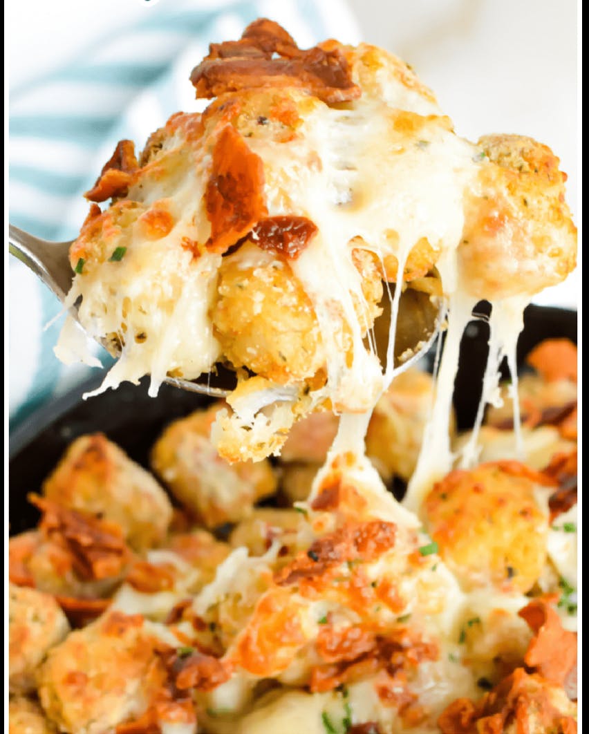 Order New!! Bacon Ranch Tater Tots - Appetizer food online from Il Forno store, Branchburg on bringmethat.com