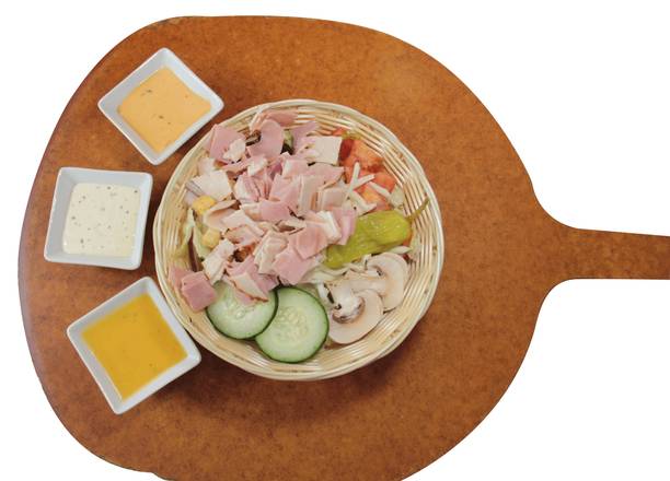 Order Chef Salad (Ham and Turkey) food online from Tumby Pizza store, Los Angeles on bringmethat.com