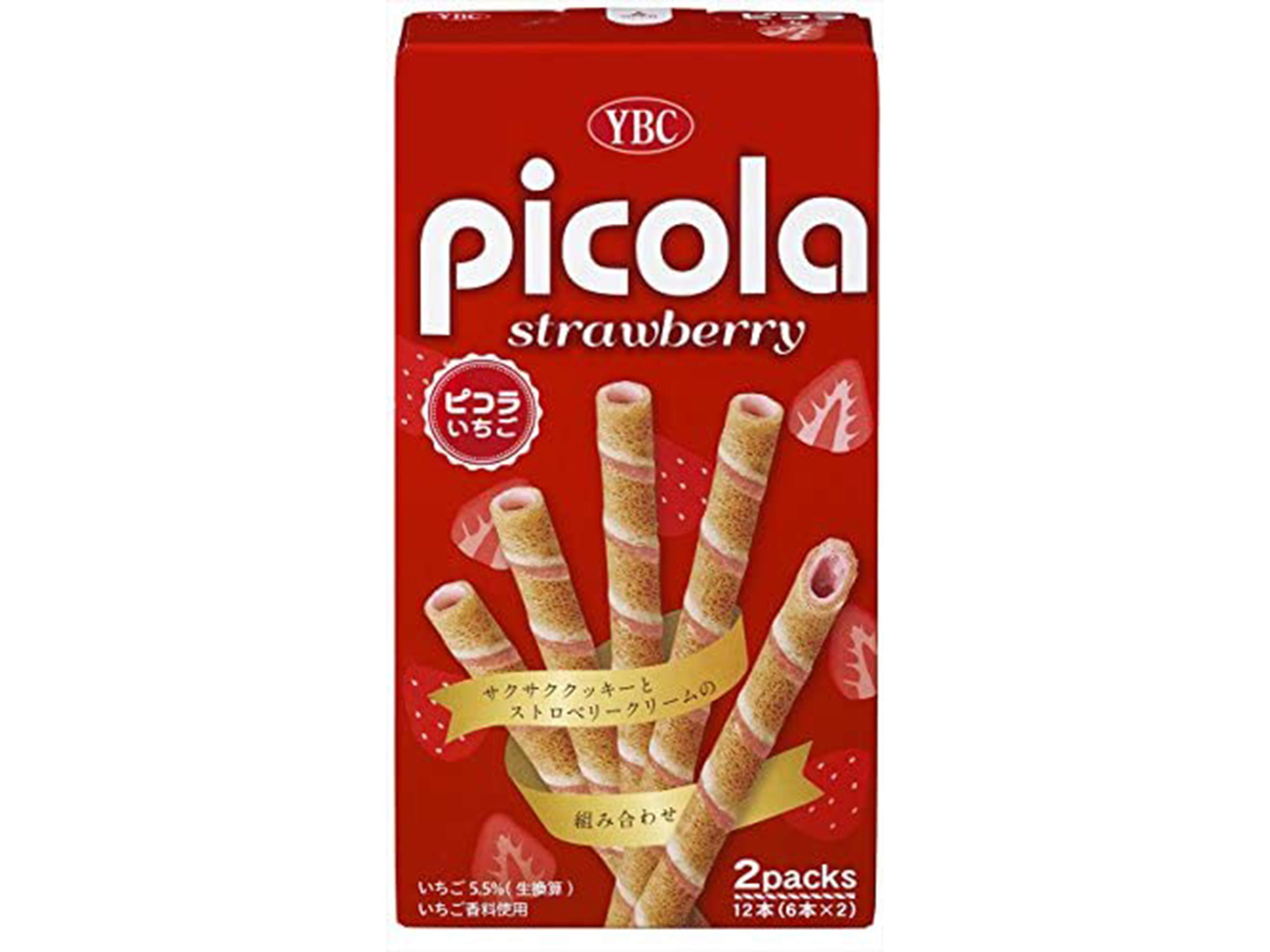 Order Picola Wafer Roll (Strawberry) 2.07oz food online from Sweet Monster store, Oak Park on bringmethat.com