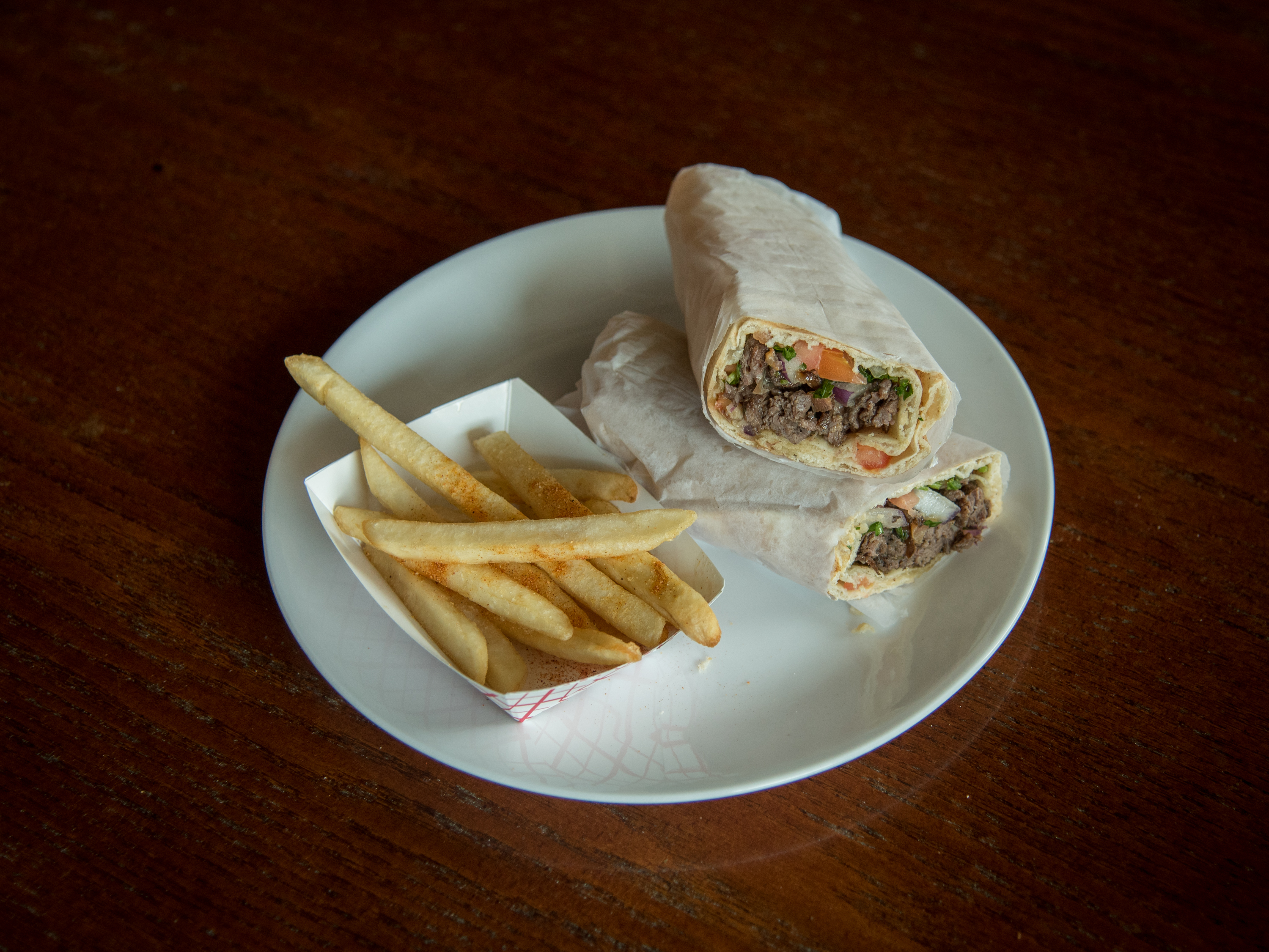 Order Meat Shawarma Sandwich food online from Babylon Bistro store, Chicago on bringmethat.com
