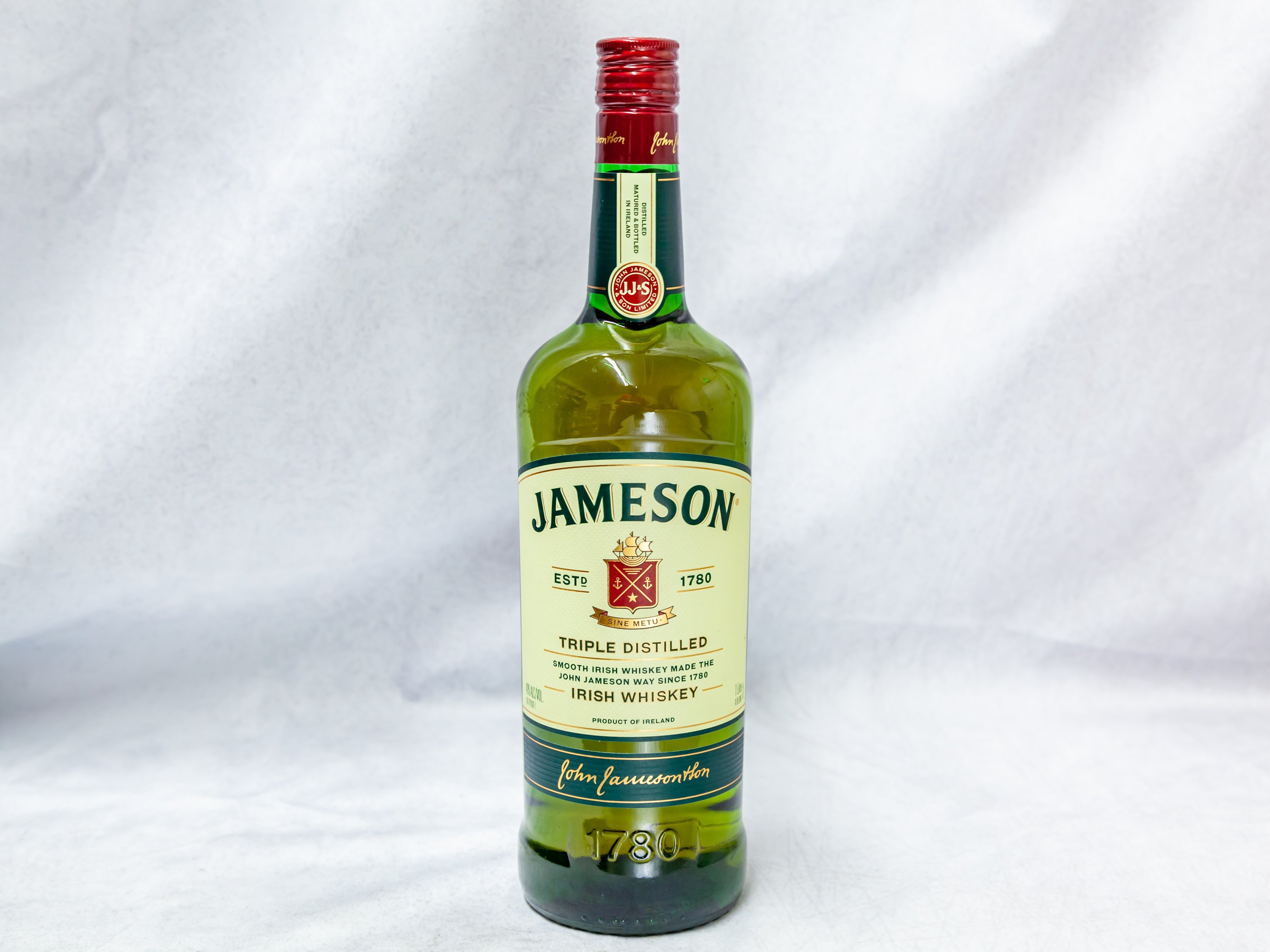 Order 1 L. Jameson Triple Distilled Irish Whiskey Proof:80 food online from Gallaghers Drive-In Liquor store, Oakland on bringmethat.com