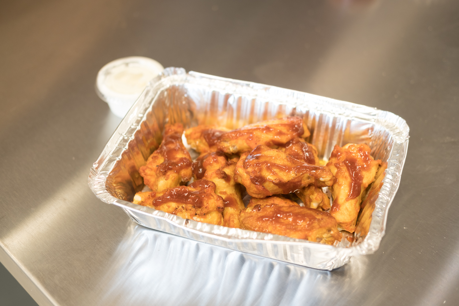 Order BBQ Wings food online from Halal West Pizza store, Carmichael on bringmethat.com