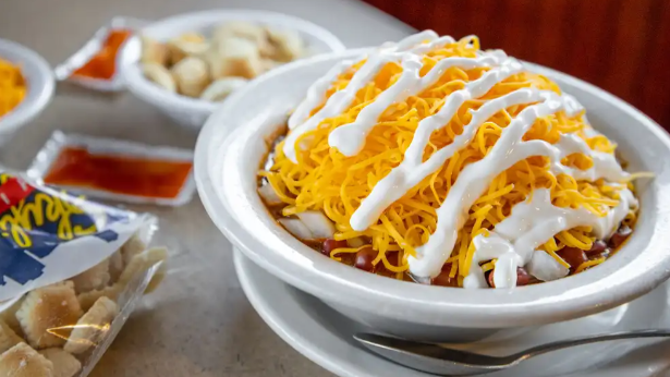 Order Loaded Chili Bowl food online from Skyline Chili store, Cleves on bringmethat.com