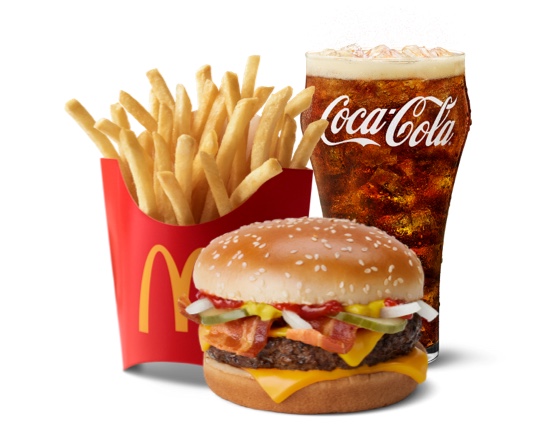 Order Bacon Quarter Pounder with Cheese Meal food online from Mcdonald'S® store, Pittsburgh on bringmethat.com