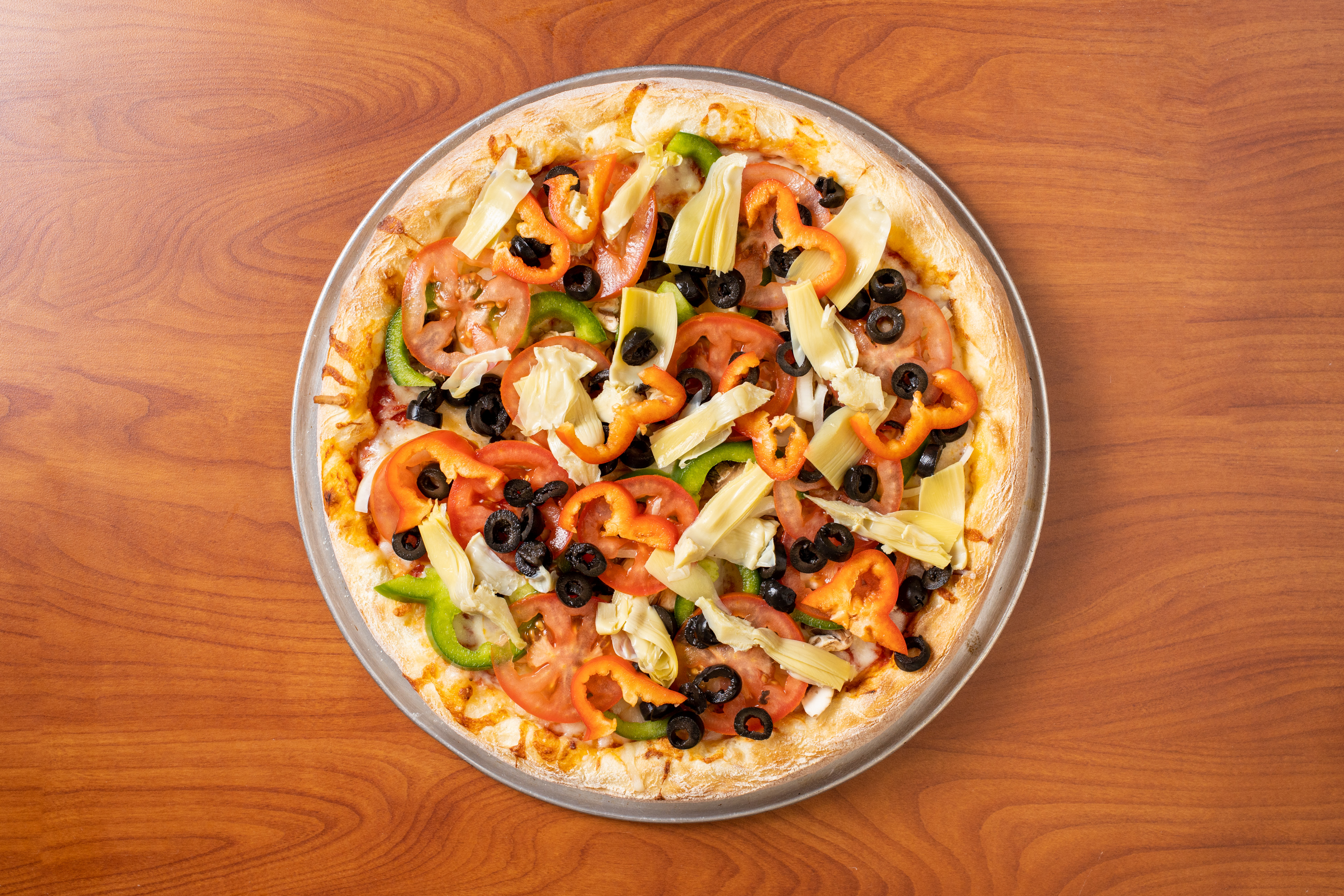 Order Veggie Pizza food online from Sabrosa Pizza store, San Francisco on bringmethat.com