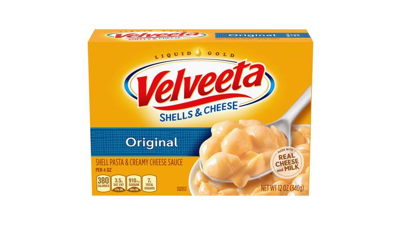 Order Velveeta Original Shells And Cheese Dinner food online from Trumbull Mobil store, Trumbull on bringmethat.com