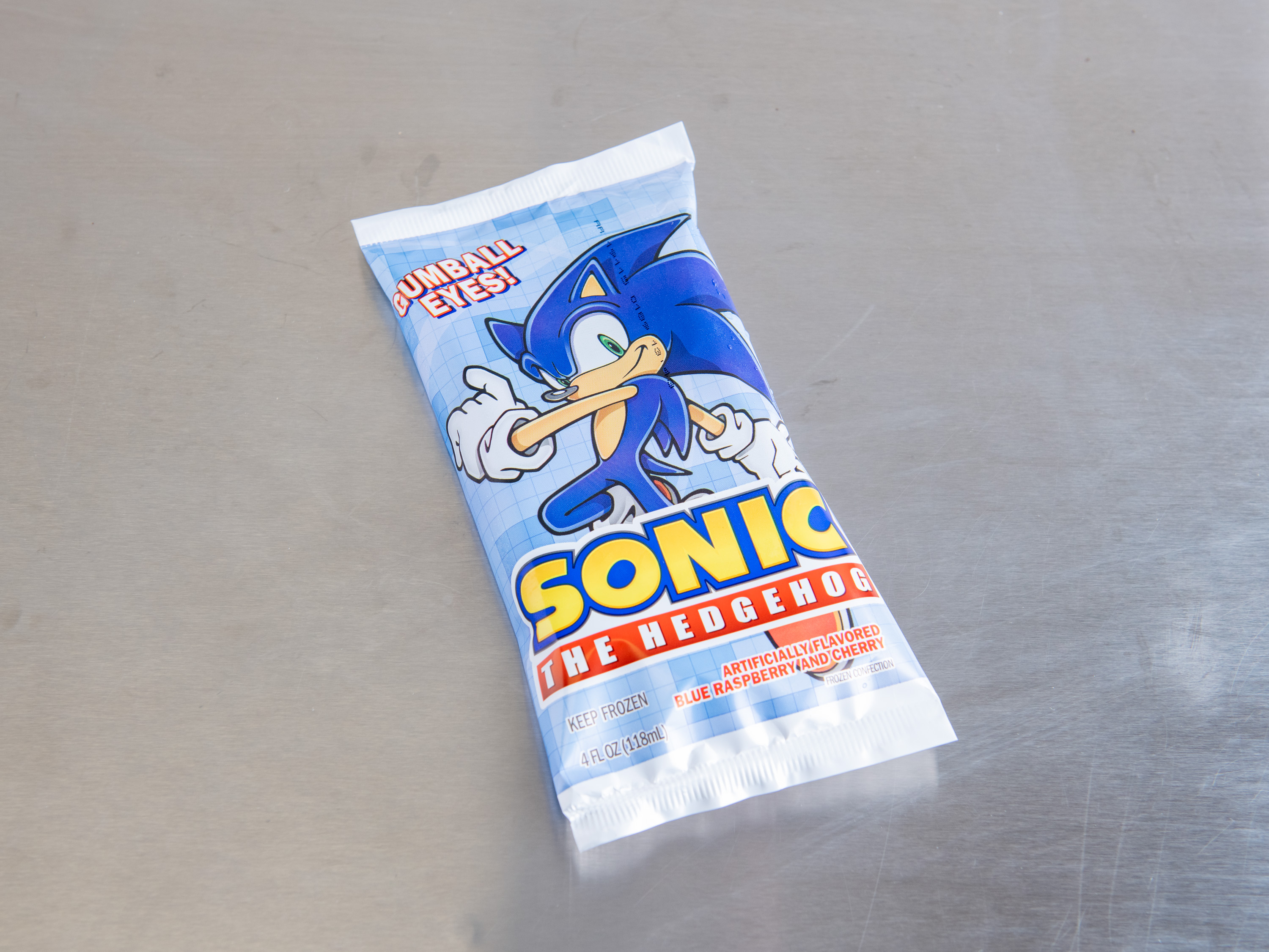 Order Sonic the Hedgehog Face food online from Southern Ice Cream Corp store, Stafford on bringmethat.com