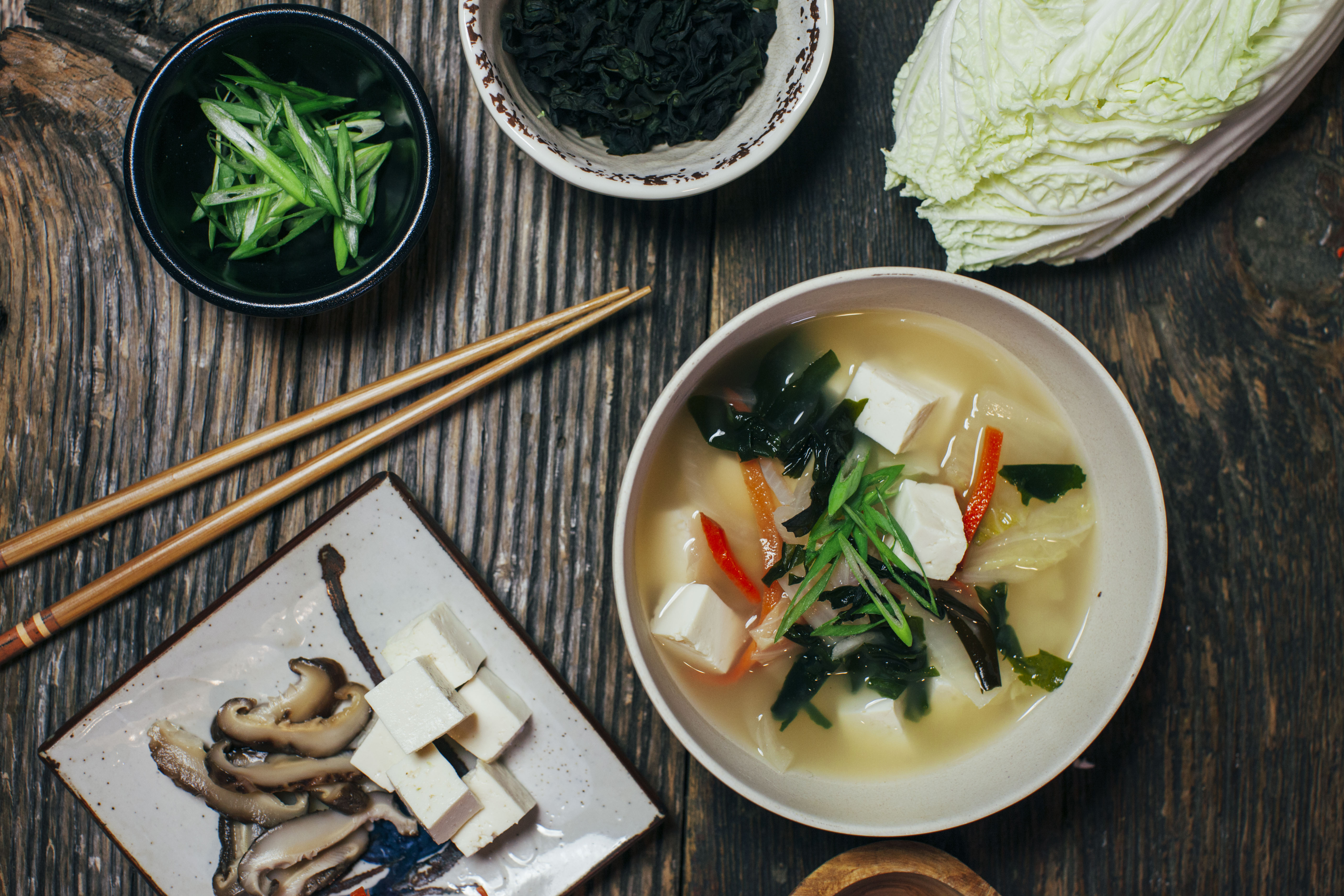 Order Gluten-Free Miso Soup food online from Juicery Kitchen store, Brooklyn on bringmethat.com