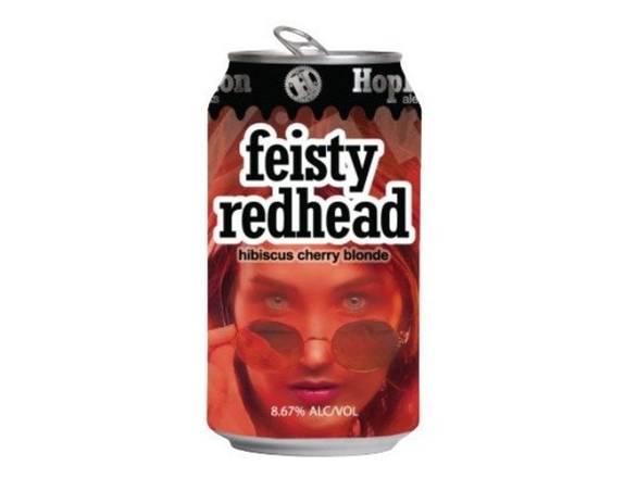 Order Hop Fusion Feisty Redhead Blonde Ale - 6x 12oz Cans food online from Goody Goody Liquor store, Dallas on bringmethat.com