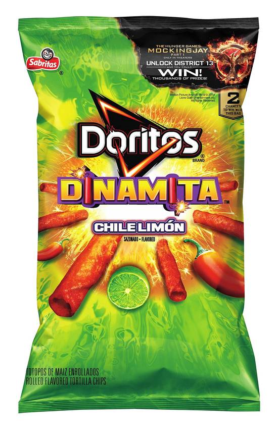Order Doritos Dinamita Chile Limon food online from Lone Star store, Sunnyvale on bringmethat.com