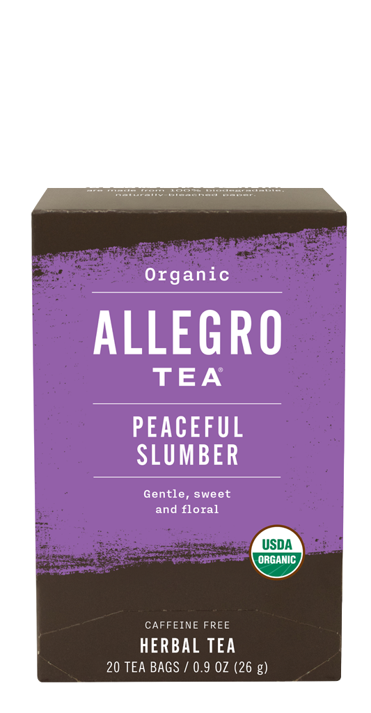 Order Organic Peaceful Slumber Herbal Tea food online from Allegro Coffee Company store, Chevy Chase on bringmethat.com