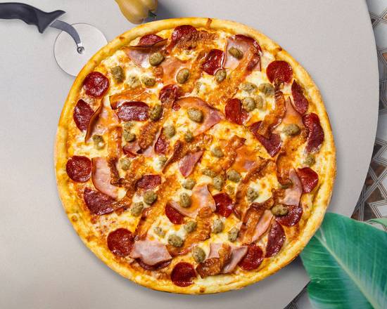 Order Meat & Greet Pizza (GF) food online from The Pizza Patio store, New York City on bringmethat.com