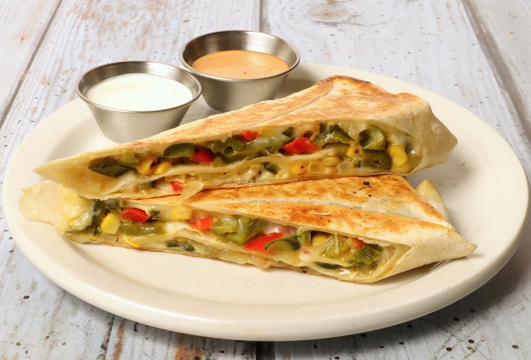 Order Veggie Quesadilla food online from Calexico store, New York on bringmethat.com