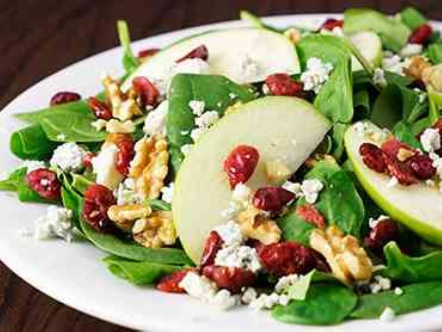 Order Spinach Gorgonzola Salad - Salad food online from Rosati Pizza store, Maricopa on bringmethat.com