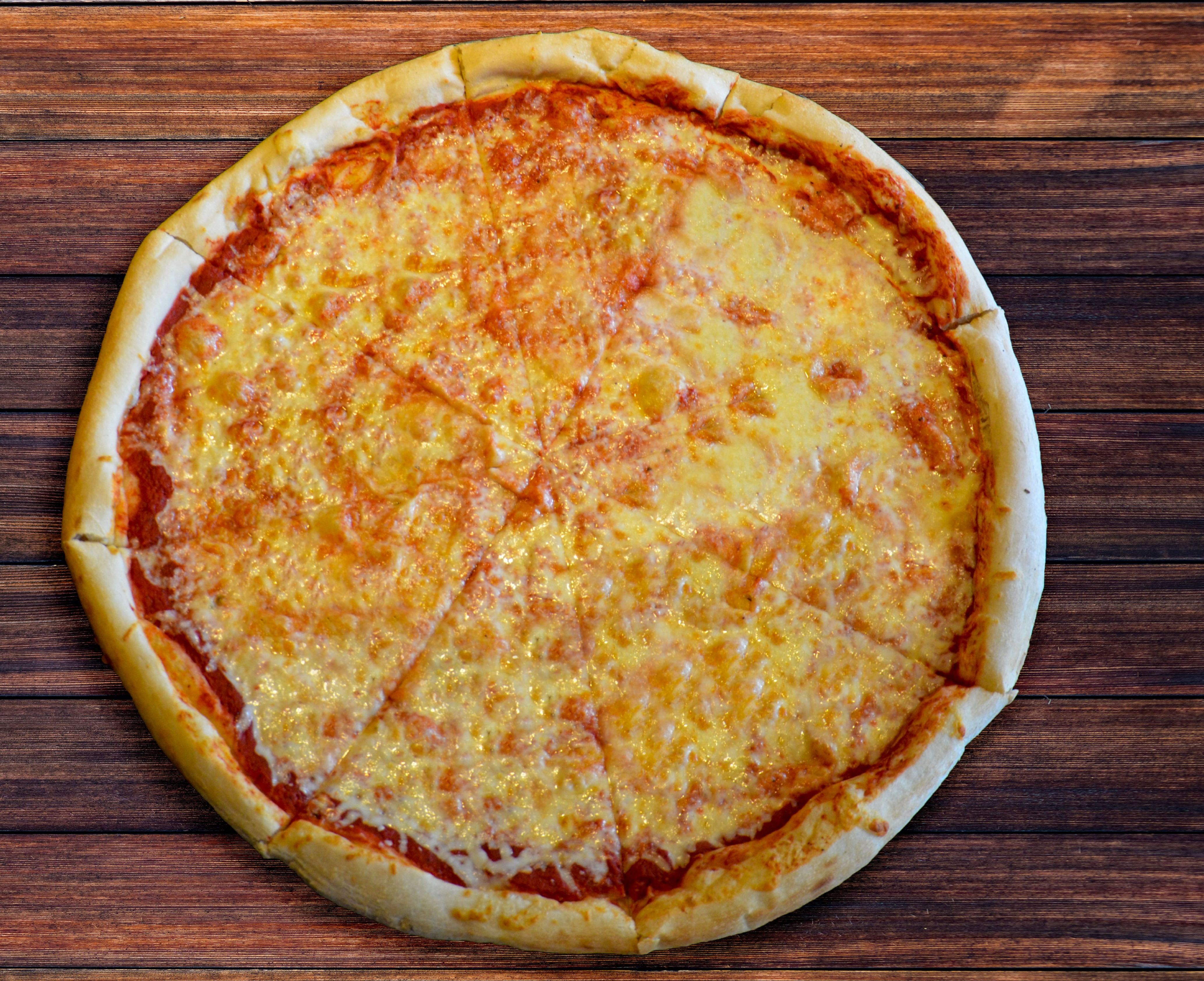 Order 28" Whole Cheese Pizza food online from Benny Damato store, Norfolk on bringmethat.com