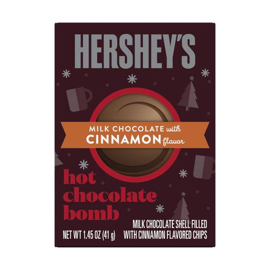 Order Hersheys Hot Chocolate Bomb Filled with Cinnamon Chips - 1.45 oz food online from Rite Aid store, LEHIGHTON on bringmethat.com