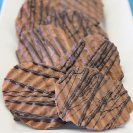 Order Zebra Chips food online from Chocolates By Grimaldi store, Grand Haven on bringmethat.com