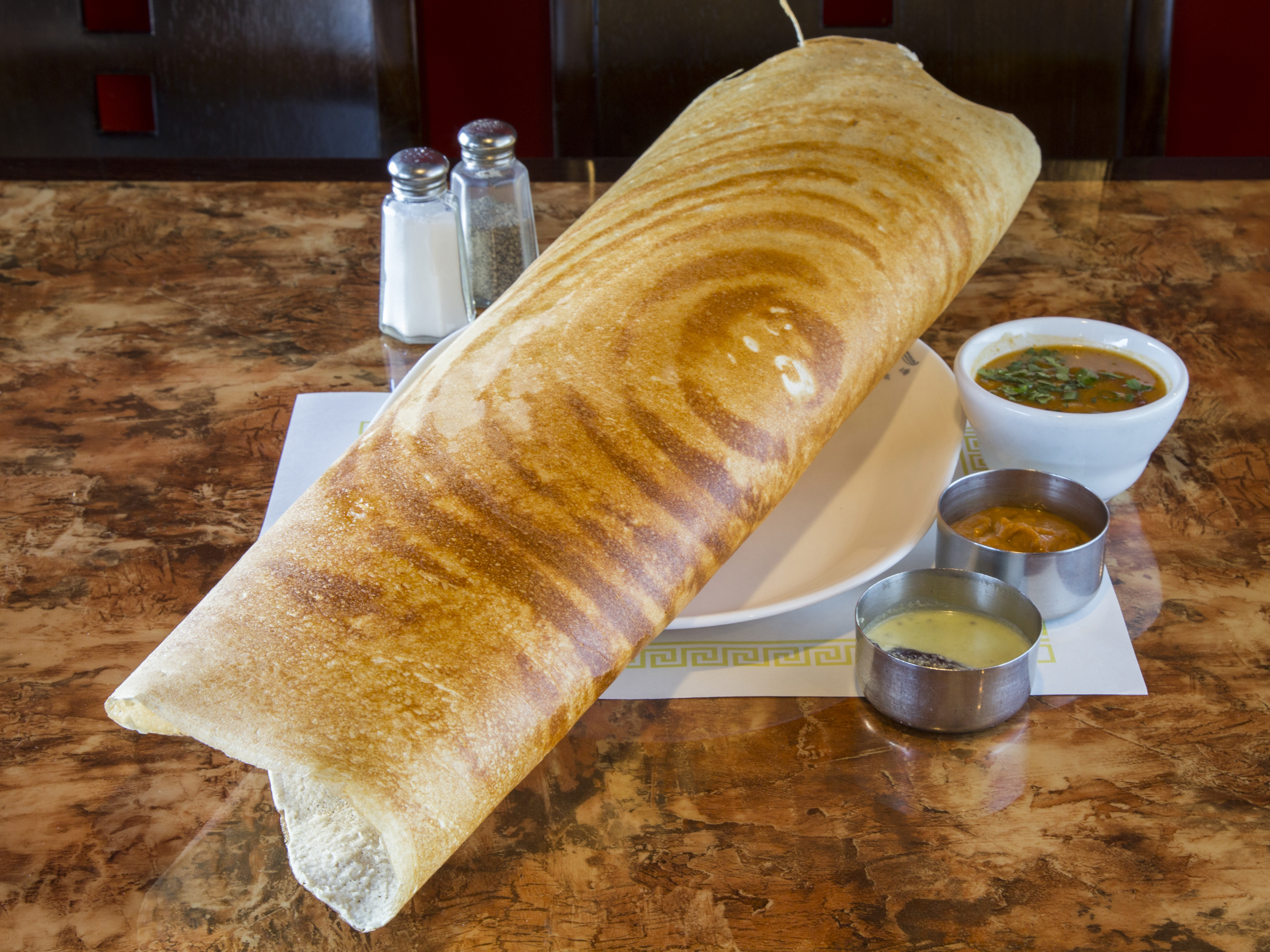 Order 12. Paper Dosai food online from Ruchi Vegetarian Indian Cuisine store, Chandler on bringmethat.com