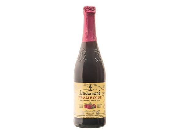 Order Lindemans Framboise Lambic - 750ml Bottle food online from Sky Liquors store, Chicago on bringmethat.com