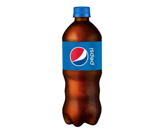 Order Pepsi 20 oz Bottle food online from Abby Legendary Pizza- Keizer store, Keizer on bringmethat.com