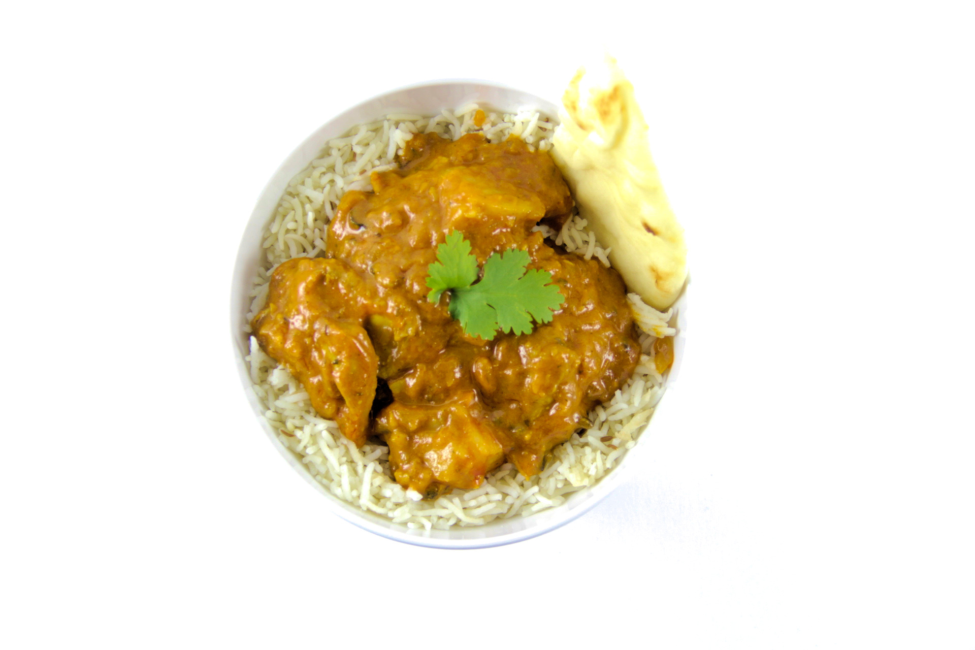 Order Chicken Vindaloo Bowl food online from Curry In A Hurry store, Omaha on bringmethat.com