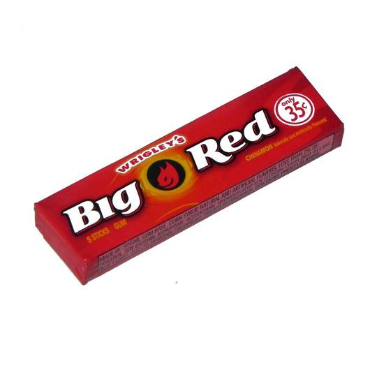 Order Wrigley'S Big Red Gum, 5 Count food online from Exxon Food Mart store, Port Huron on bringmethat.com