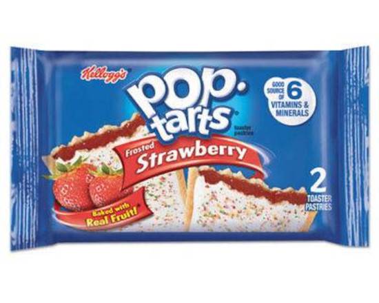 Order Pop-Tarts Frosted Strawberry (3.3 oz) food online from Shell store, Gaithersburg on bringmethat.com