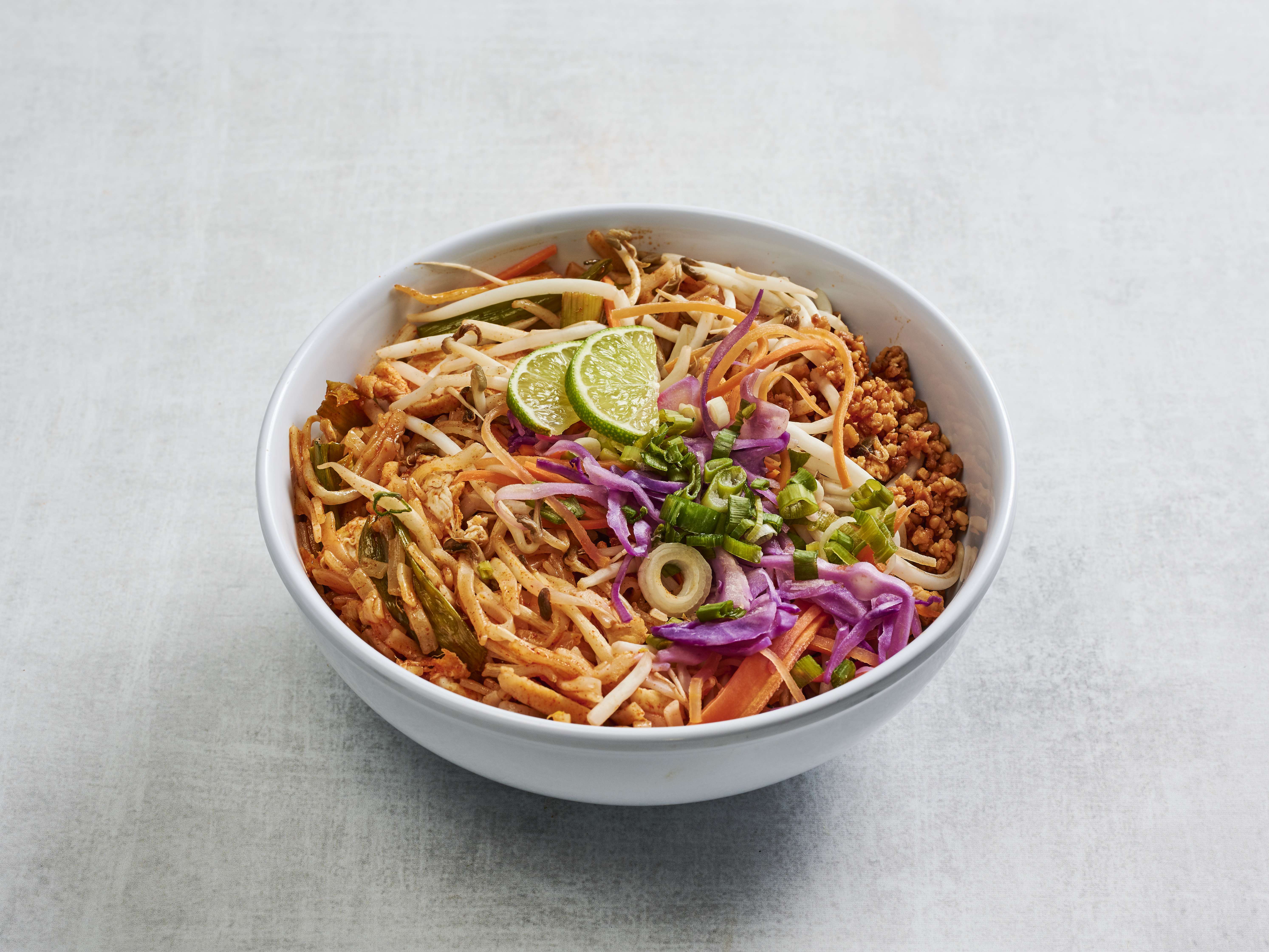 Order 29. Pad Thai Noodles food online from Chana Thai Cuisine store, Inglewood on bringmethat.com