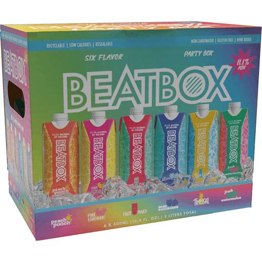 Order Beatbox Variety Pack Party Box (6PK 500 ML) 142434 food online from Bevmo! store, Chino on bringmethat.com