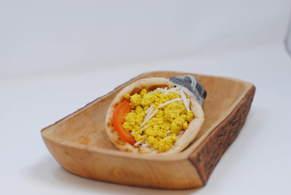 Order Breakfast Pita food online from Greens And Grains store, Galloway on bringmethat.com