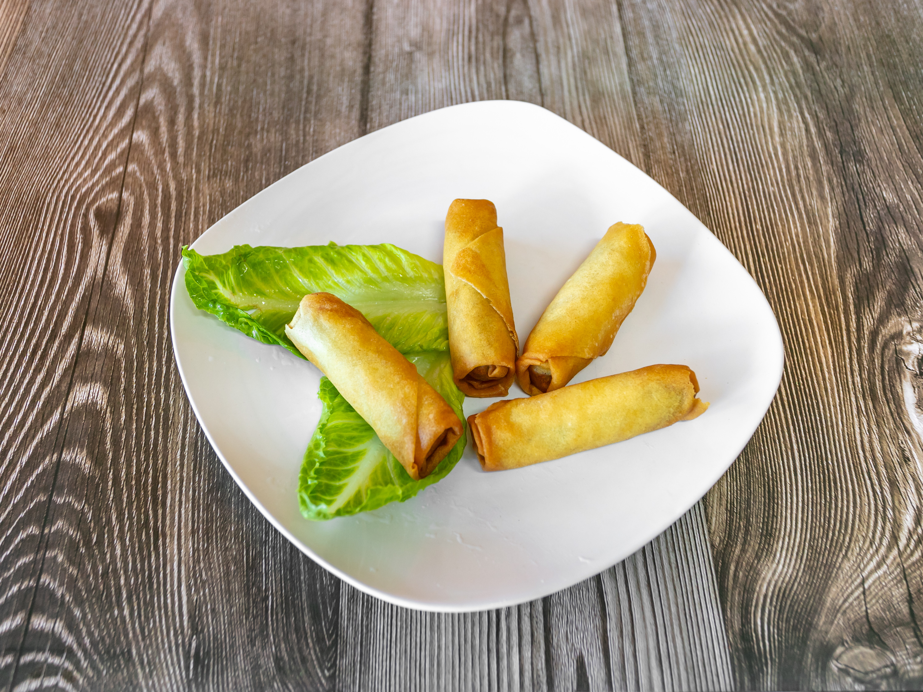 Order 3. Vegetable Spring Roll food online from Suxian Asian store, Tucker on bringmethat.com