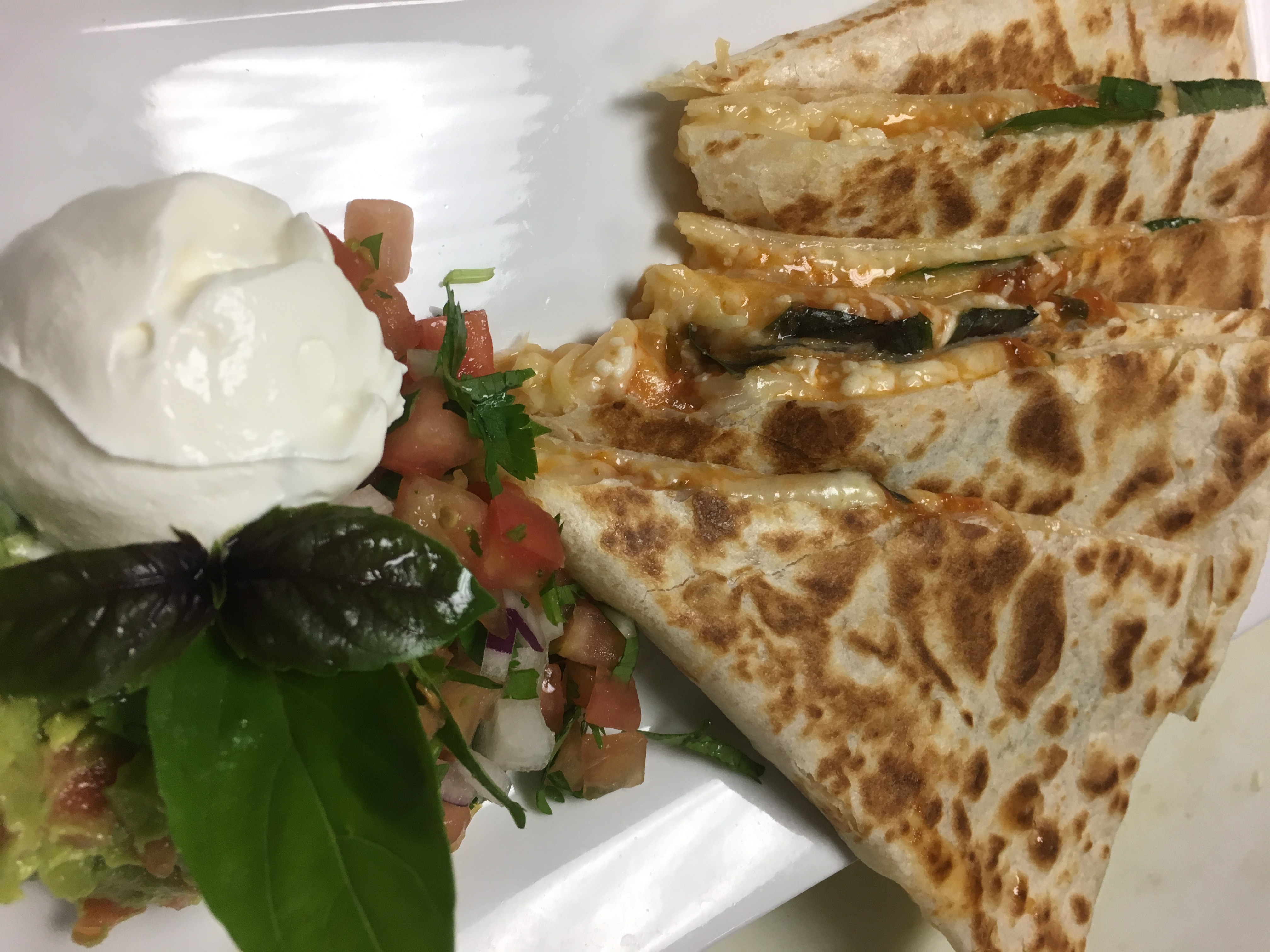 Order Quesadilla  cheese Appetizer food online from Yerbabuena Mexican Cuisine store, Lisle on bringmethat.com