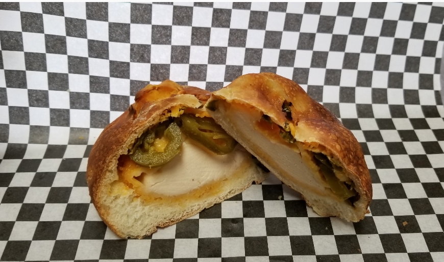 Order Chicken Jalapeno Roll food online from The Pretzel Shop store, Pittsburgh on bringmethat.com
