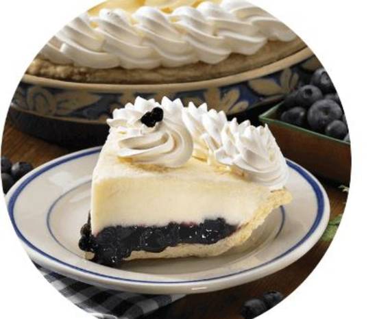 Order Double Cream Blueberry Pie food online from Marie Callender store, Las Vegas on bringmethat.com